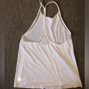White lululemon tank, size 8